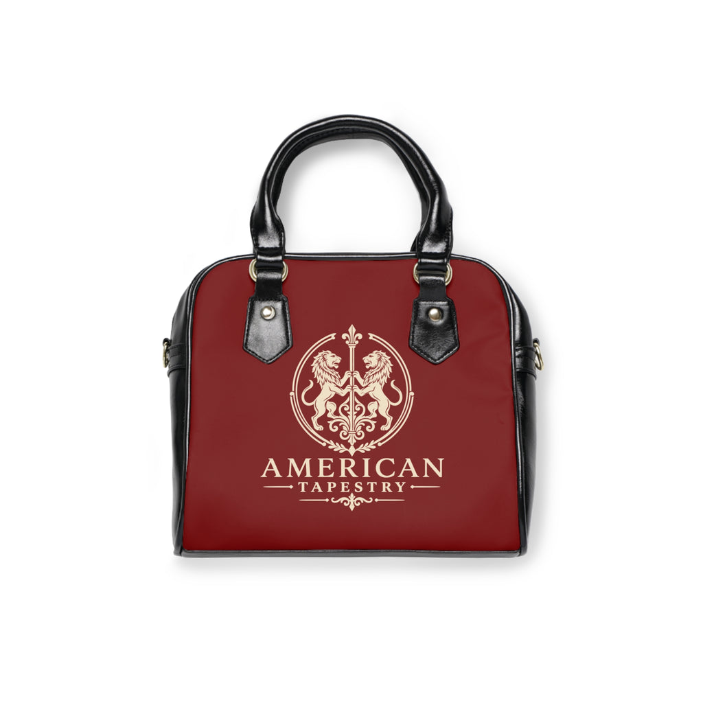 Satchel Bag — Return of the Constitution with Crimson and a Back Cream Emblem