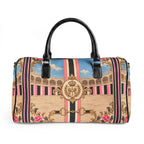 The Matador Collection-Barrel Bag-Pink and Black