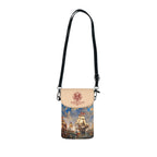 Crossbody Phone Case & Wallet Crossbody Bag — Return of the Constitution — Cream with Crimson Emblem