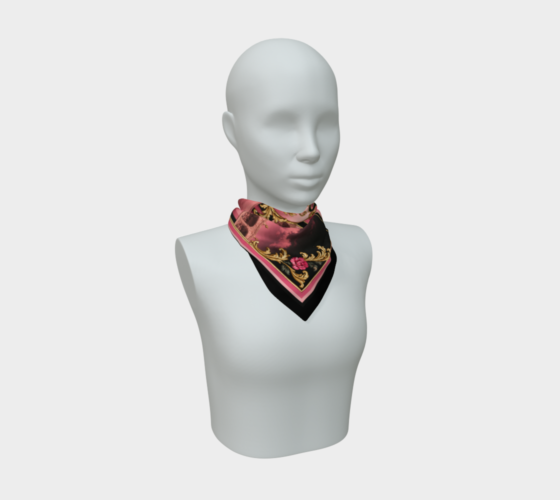 Matador Collection-100% Sillk Scarf-Pink Ombré