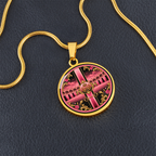 Cloche Necklace — The Matador Collection — Pink Ombré