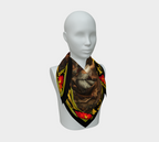 100% Silk Scarf — The Witches’ Dance