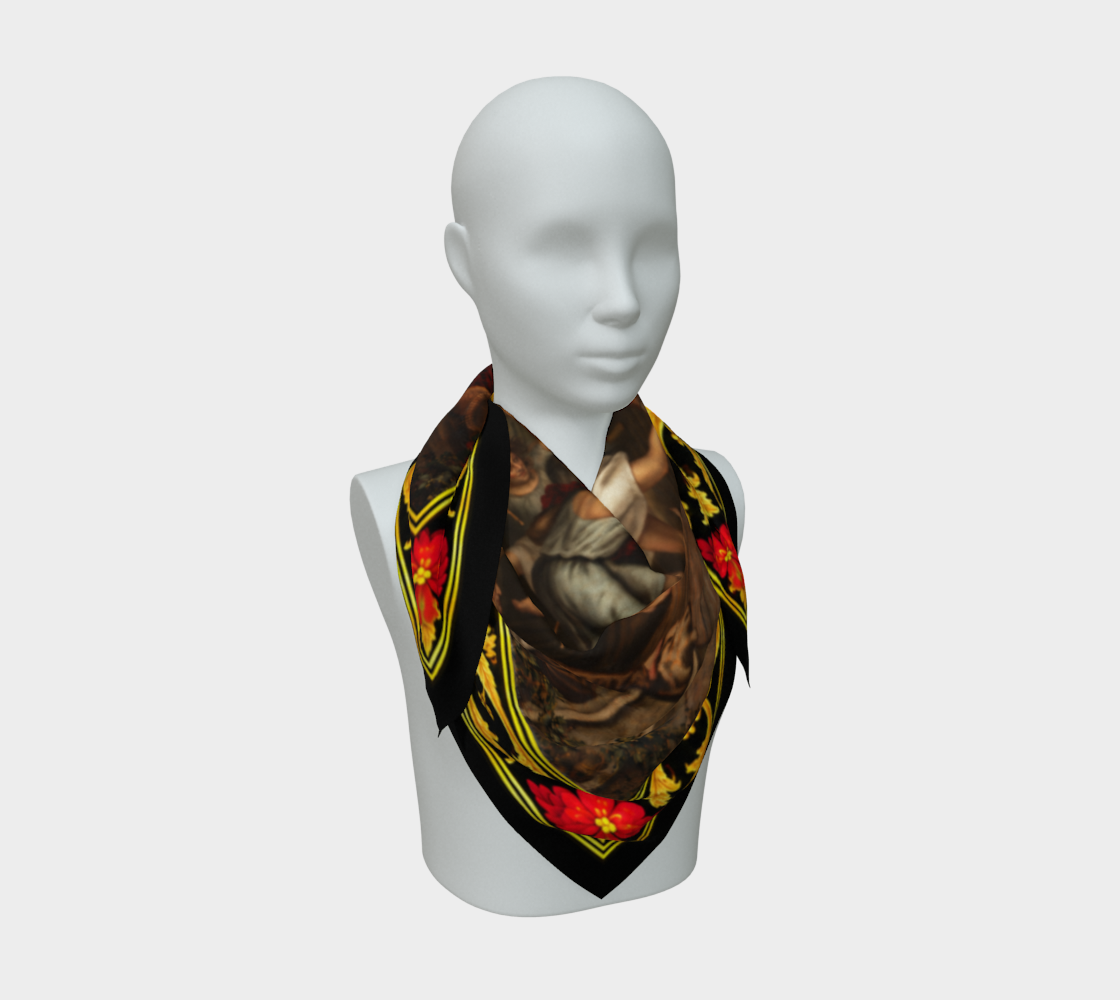 100% Silk Scarf — The Witches’ Dance