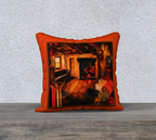 Pillowcase — Interior Scene — Orange