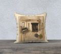Pillowcase — Interior Scene — Taupe