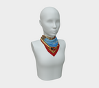 The Matador Collection-100% Silk Scarf-Brick Red