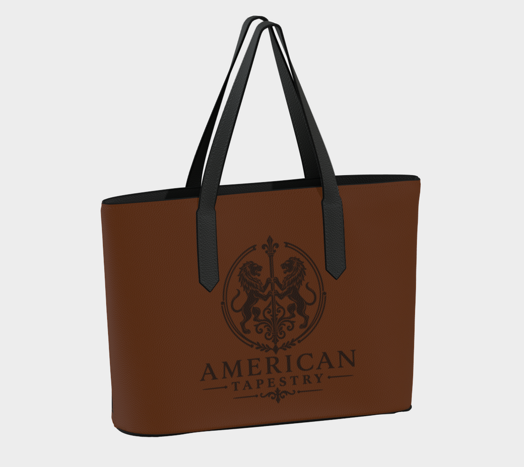 Tote — Interior Scene — Sunrise Ombré with Brown