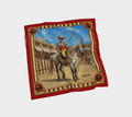 The Matador Collection-100% Silk Scarf-Brick Red