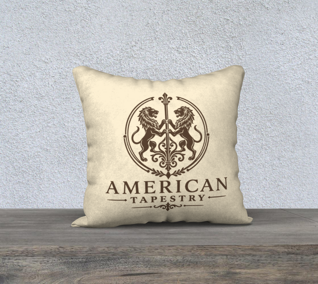 Pillowcase — Interior Scene — Taupe