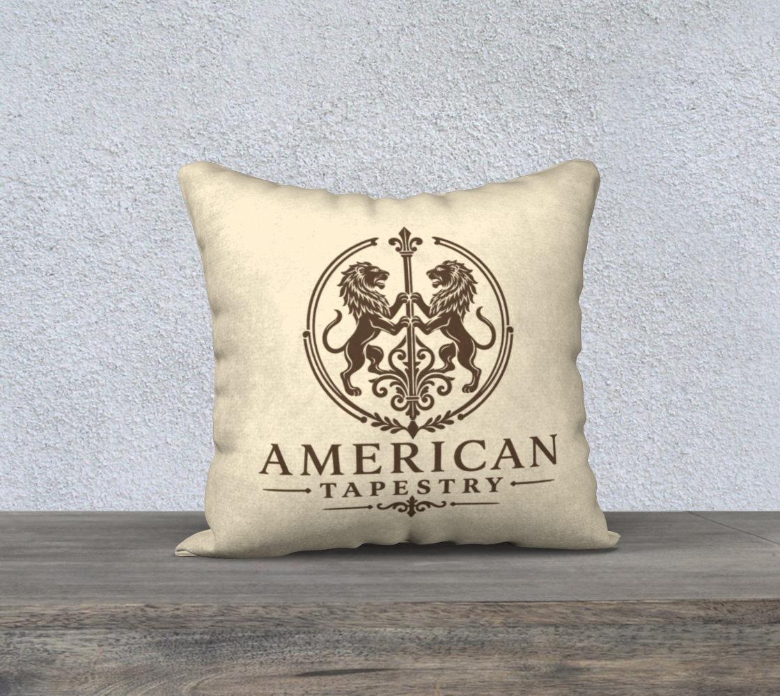 Pillowcase — Interior Scene — Taupe