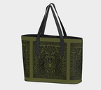 Pre-Raphaelite Tote in Olive — Inspired by Artist Kenyon Cox