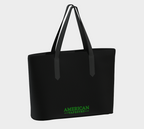 Tote-Rainbow Lions — Inspired by Louis C. Tiffany (1848–1933) — Green