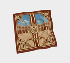 The Matador Collection-100% Silk Scarf-Cognac